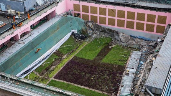 Roof collapse