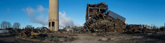 Collapse at Didcot Power Station