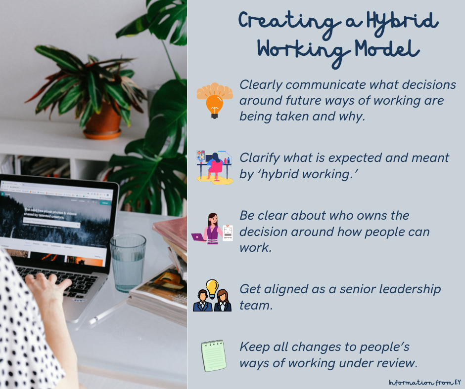 5 tips to follow when creating a hybrid working model